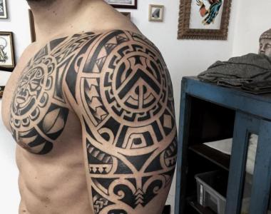 Татуировки в стиле полинезия